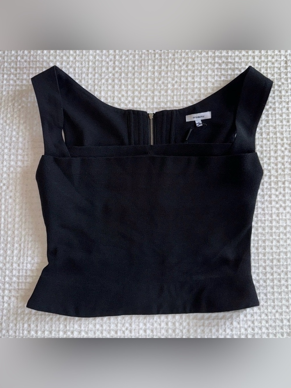 Miaou Black Square-Neck Imogene Corset size small brand new